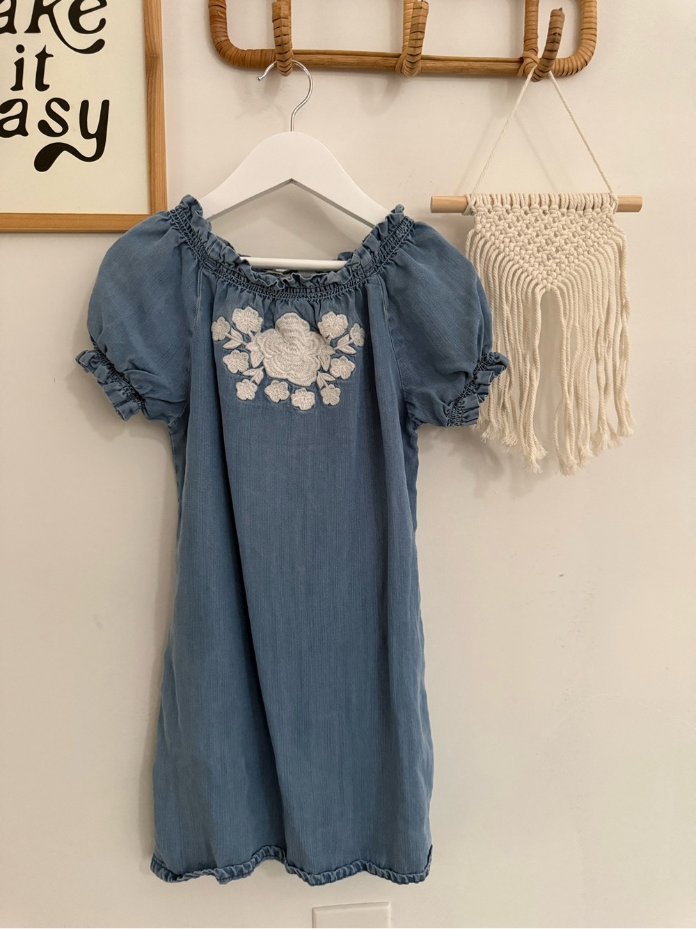 Janie and Jack - size 6 - denim dress